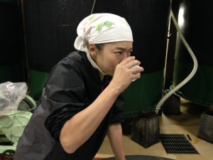 I want to tell the depth of sake to the world.  